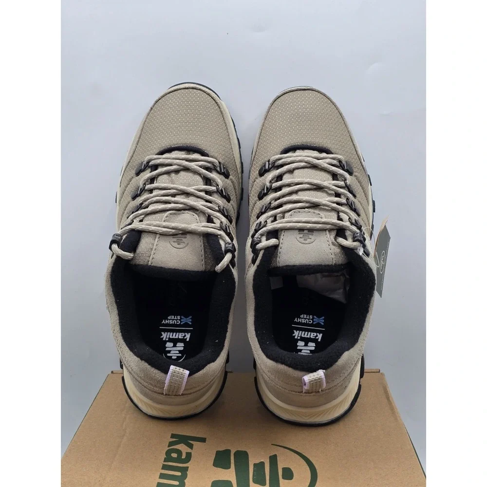 Kamik Women's Terrain Fall Shoes Waterproof -suede Upper - Gray Green - Sz 7 NIB